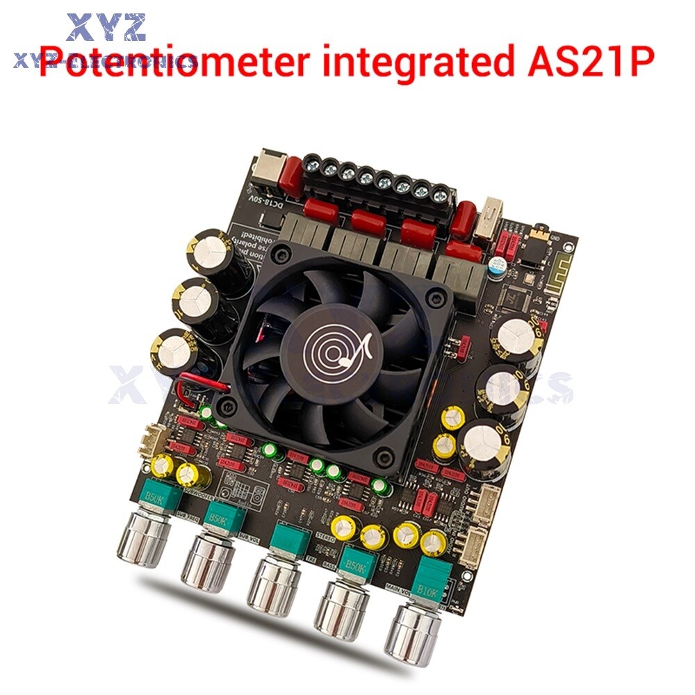 ZK-AS21P Hi-Fi 2.1 Channel Bluetooth Amplifier Board 300W+300W+600W TPA3255*2