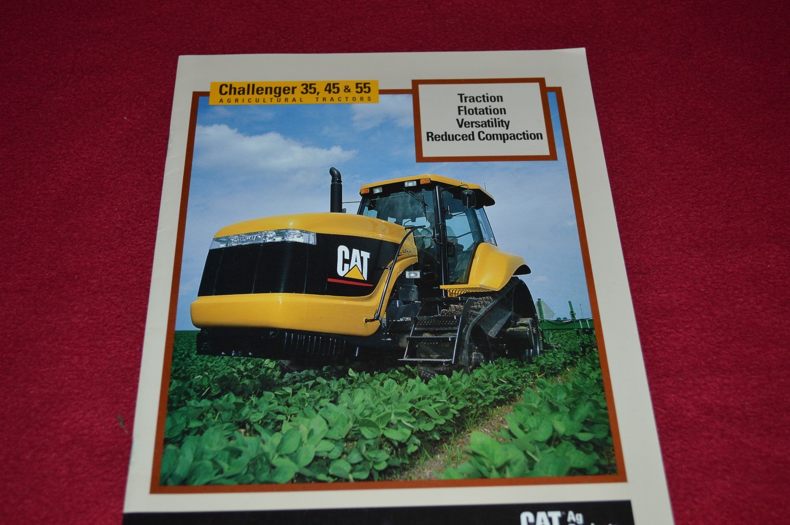 Caterpillar Challenger 35 45 55 Tractor Dealer's Brochure FMD AEDA0701