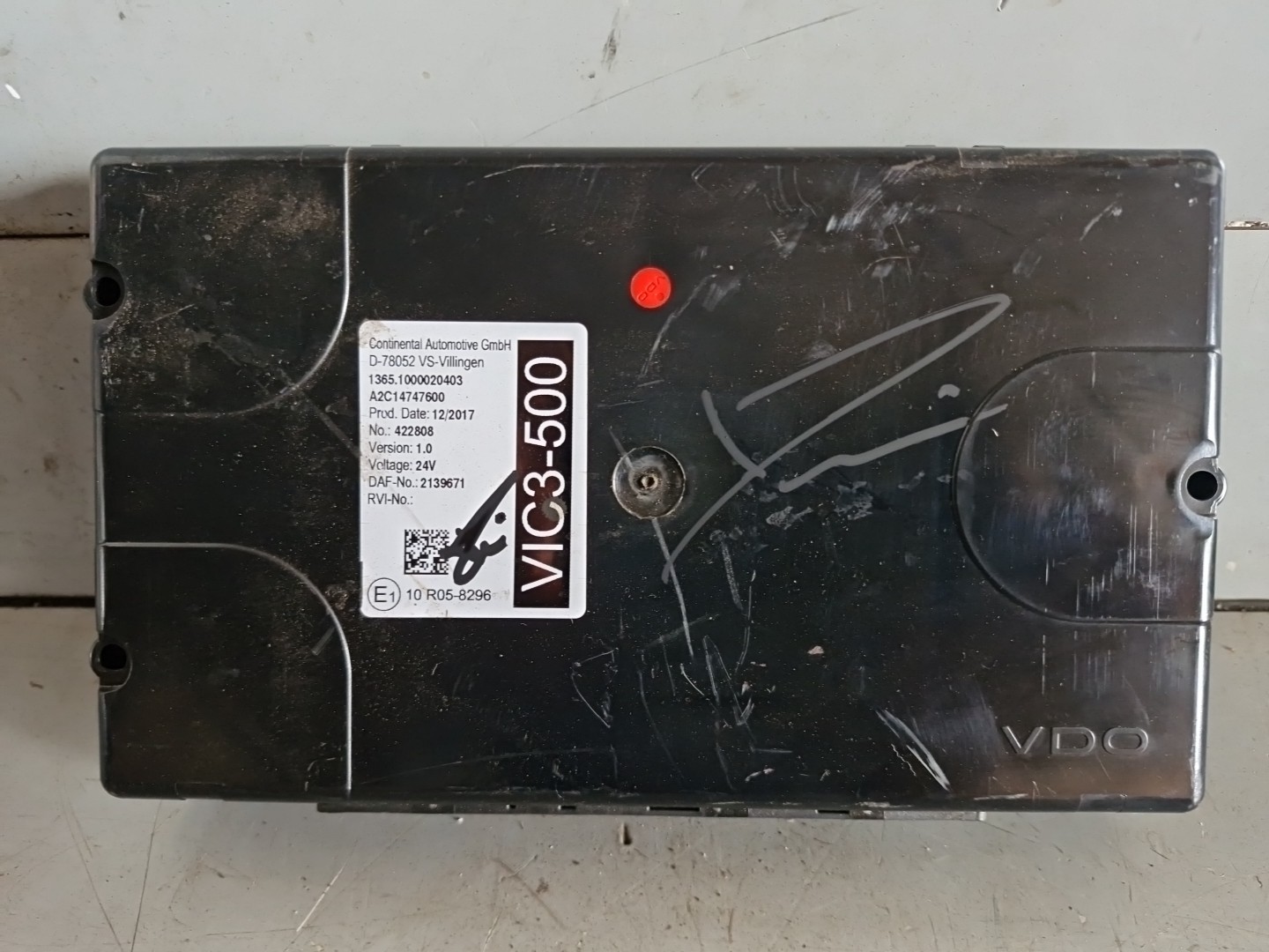 DAF XF CF LF VIC3-500 control unit 2139671