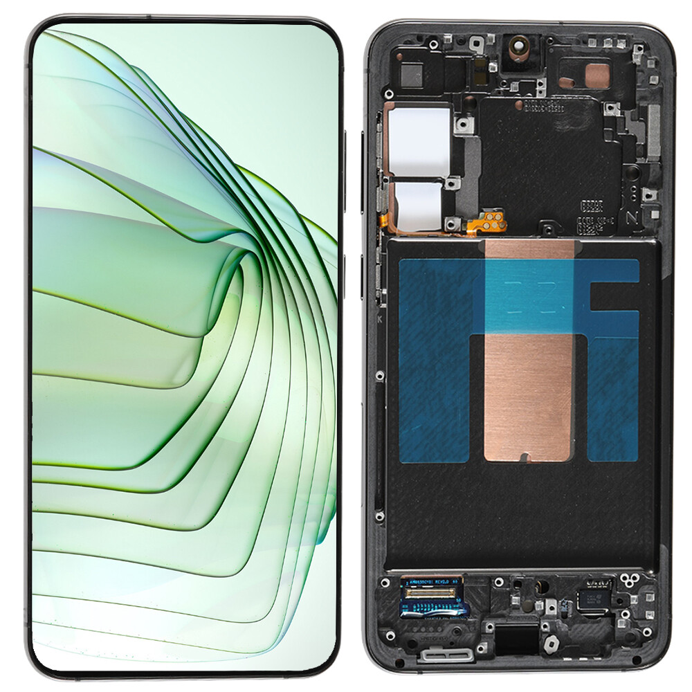 OLED LCD Touch Screen Frame Replacement For Samsung Galaxy S23 Plus S23+ S916U/W