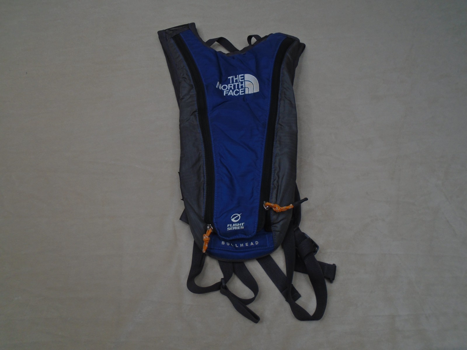 The North Face Bullhead Flight Series Hydration Pack Hiking Zip Up Blue