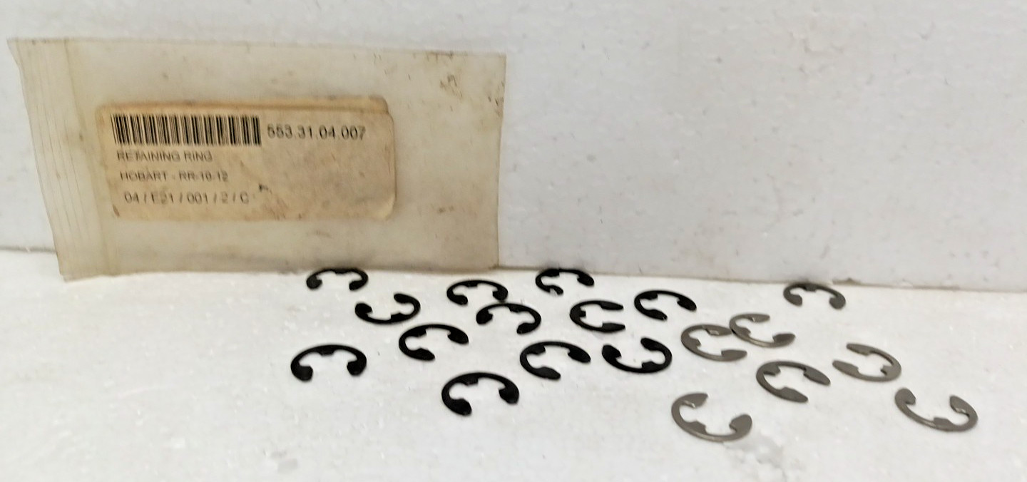 Hobart RR-10-12 Retaining Ring New Expedite Shipping Lot of 19 Pcs