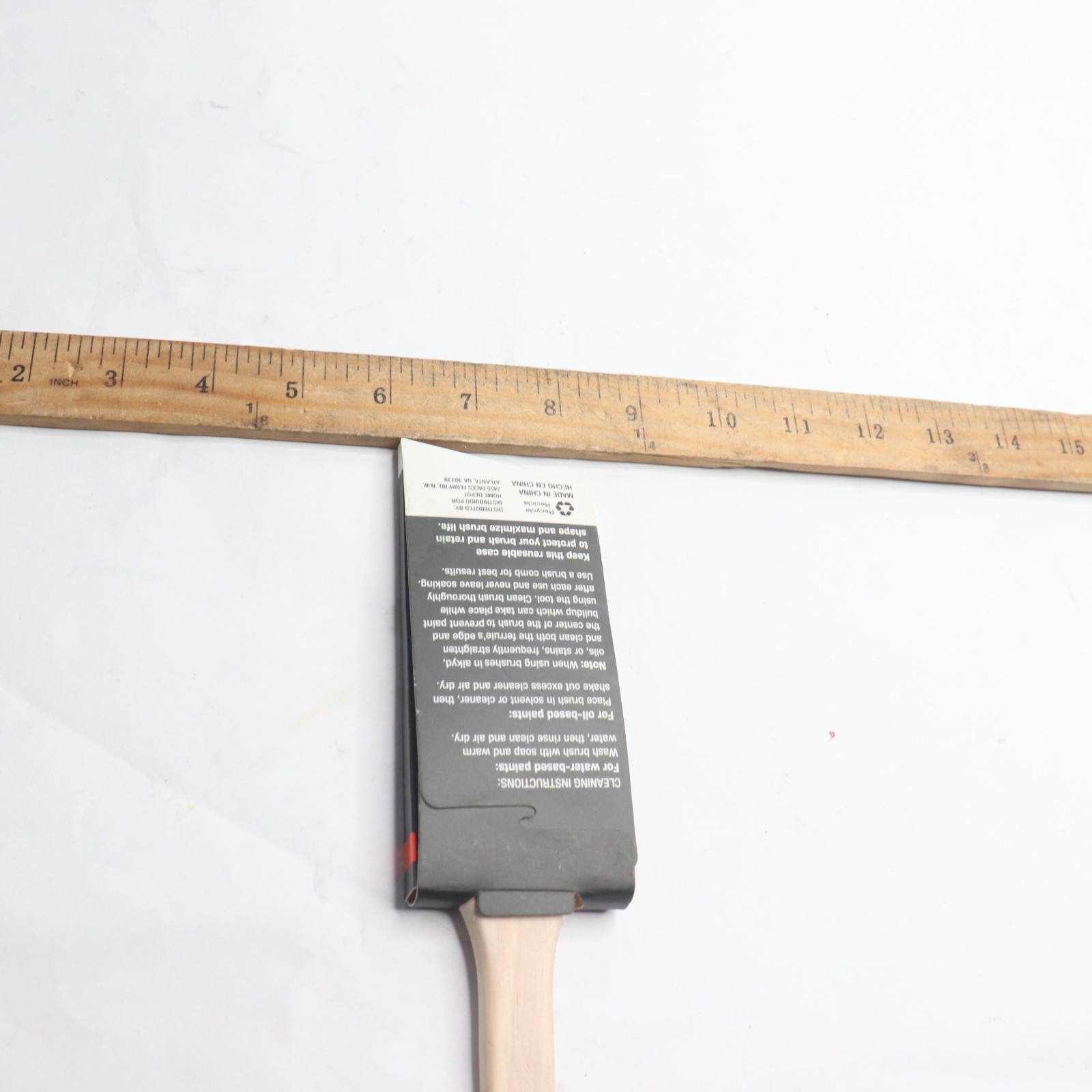 Premium 2 in. Polyester Trylon Thin Angled Sash Paint Brush