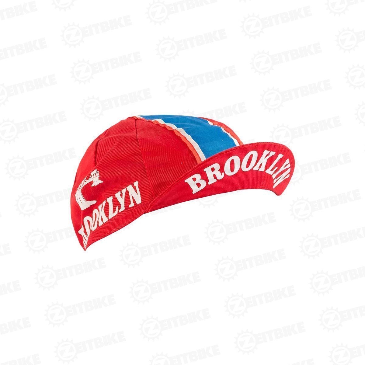 Brooklyn Vintage Cycling Cap - Brooklyn - Red