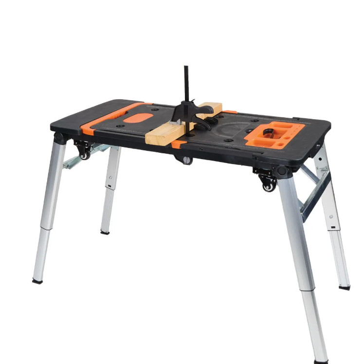 TLGREEN Multifunctional Folding Work Table, 7 in 1 Work Benches for Garage