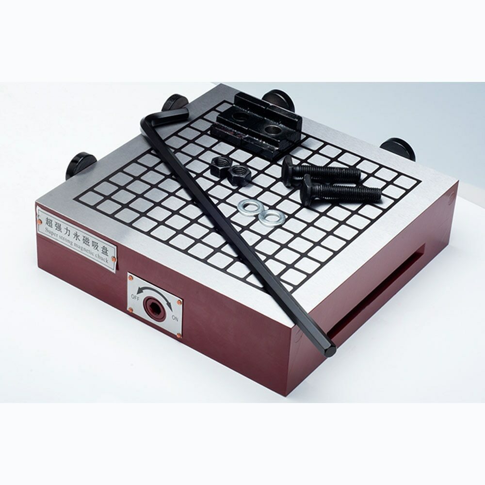 CNC super powerful permanent magnet chuck Machining magnetic table 150*150mm