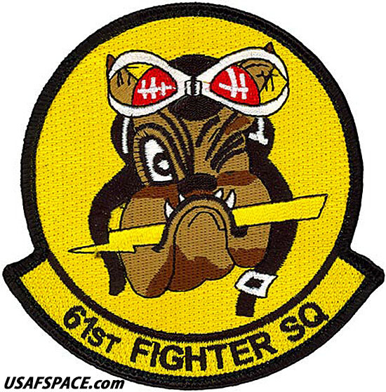 USAF 61ST FIGHTER SQ -F-35-Lightning II- Luke AFB, AZ - ORIGINAL VEL PATCH