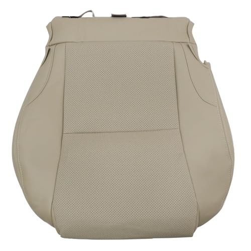 Driver Side Bottom Perforated Leather Seat Cover Tan Compatible with Lexus