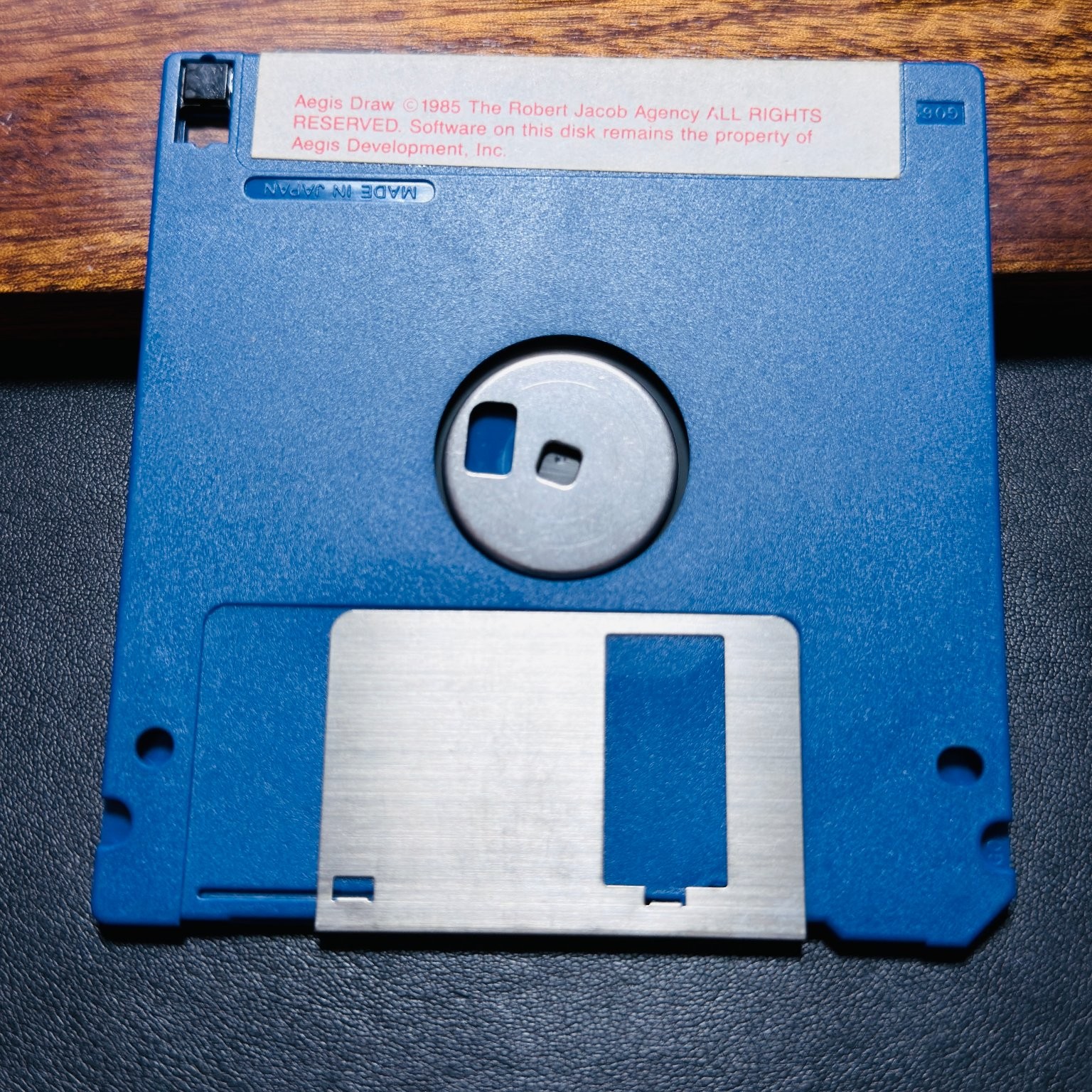Aegis Draw Computer Aided Design Software Amiga Floppy Disk
