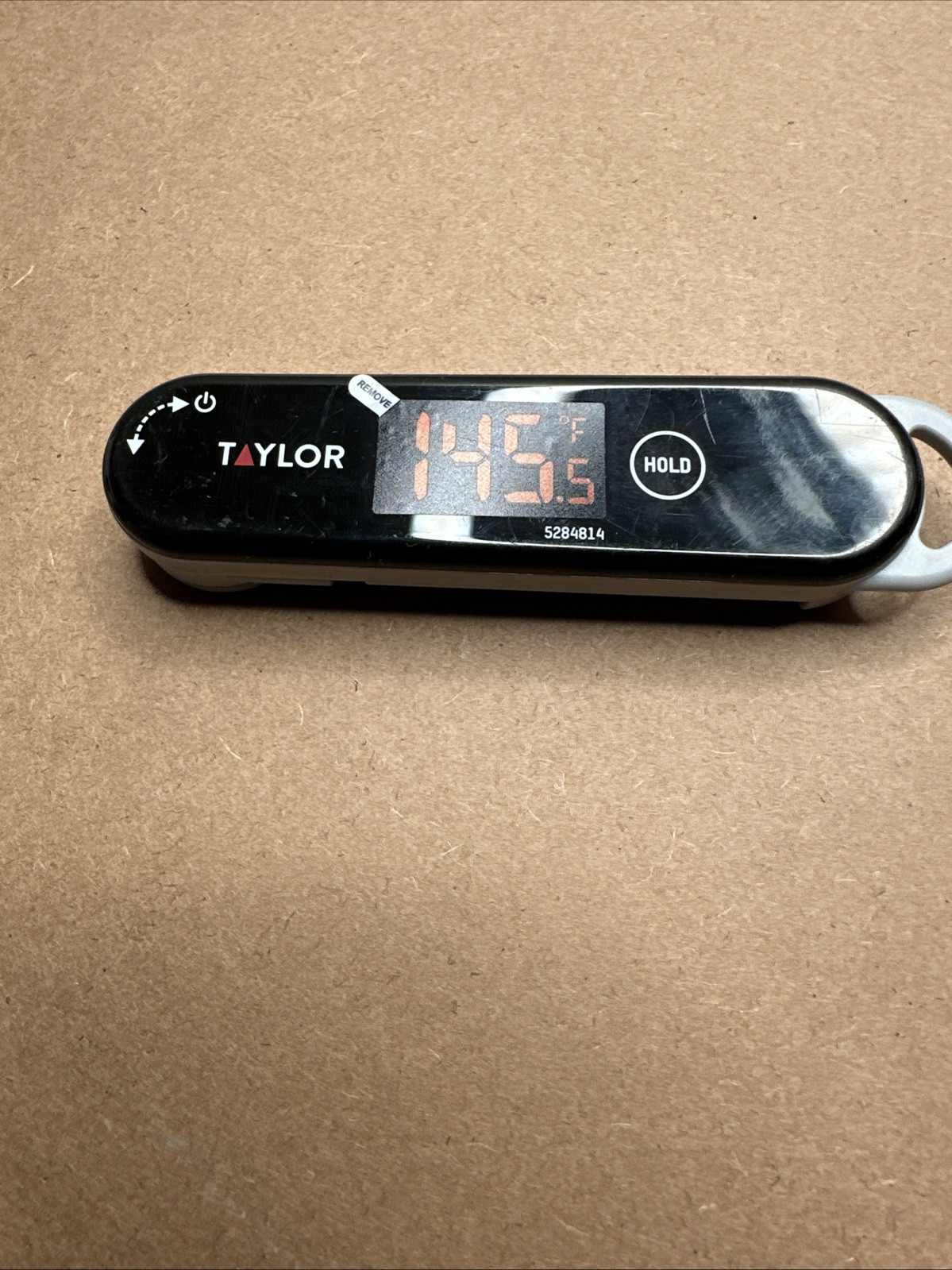 Taylor Digital Folding Probe Meat Thermometer With Magnet LED