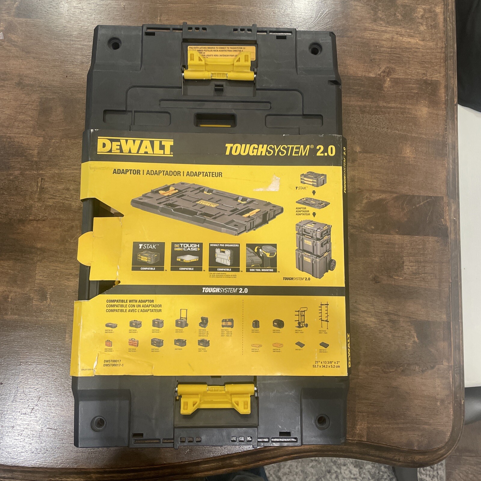 Dewalt Adaptor Plate for Toughsystem 2.0 Back Authorized Full Tools Father’s Day