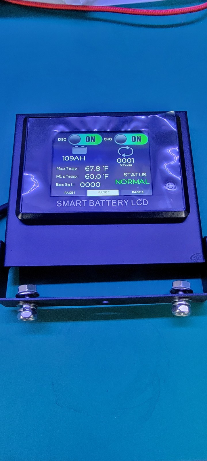 JBD Smart BMS Battery Board Accy LCD Display Touch Control Screen V1.4 Uart *F