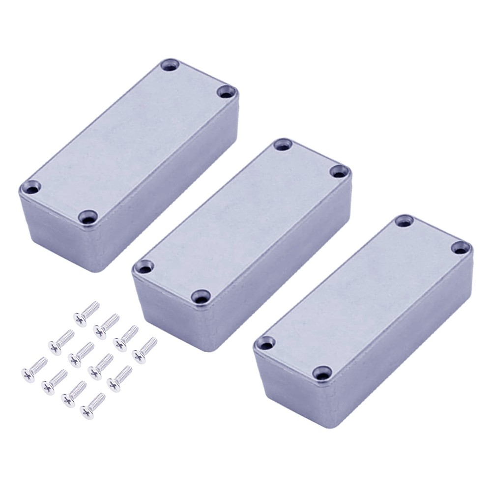 1590A Aluminum Guitar Effects Pedal Enclosure 92x38x31mm Unfinished Diecast4769