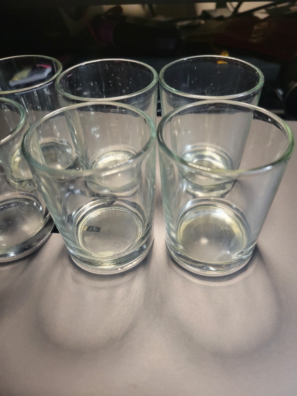 Set of 6 Clear Shot Expresso Glasses