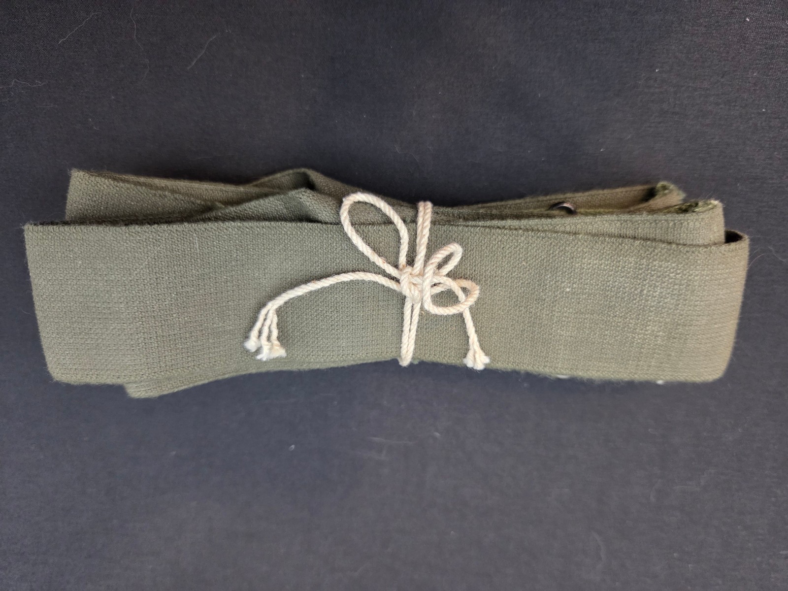 NOS M1950 Trousers Pant Suspenders Elastic OD Green BDU Uniform Military Surplus