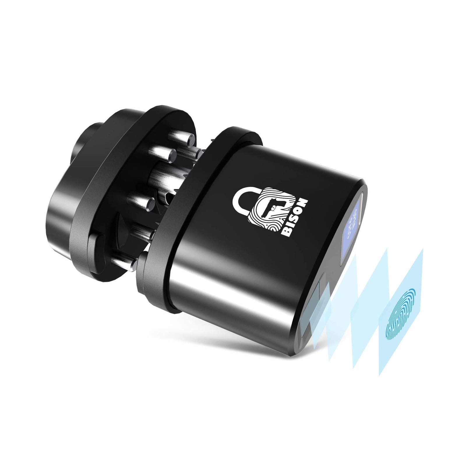 Fingerprint Trigger Lock, Gun Locks fit Most Handguns and Rifles - 360° Tou