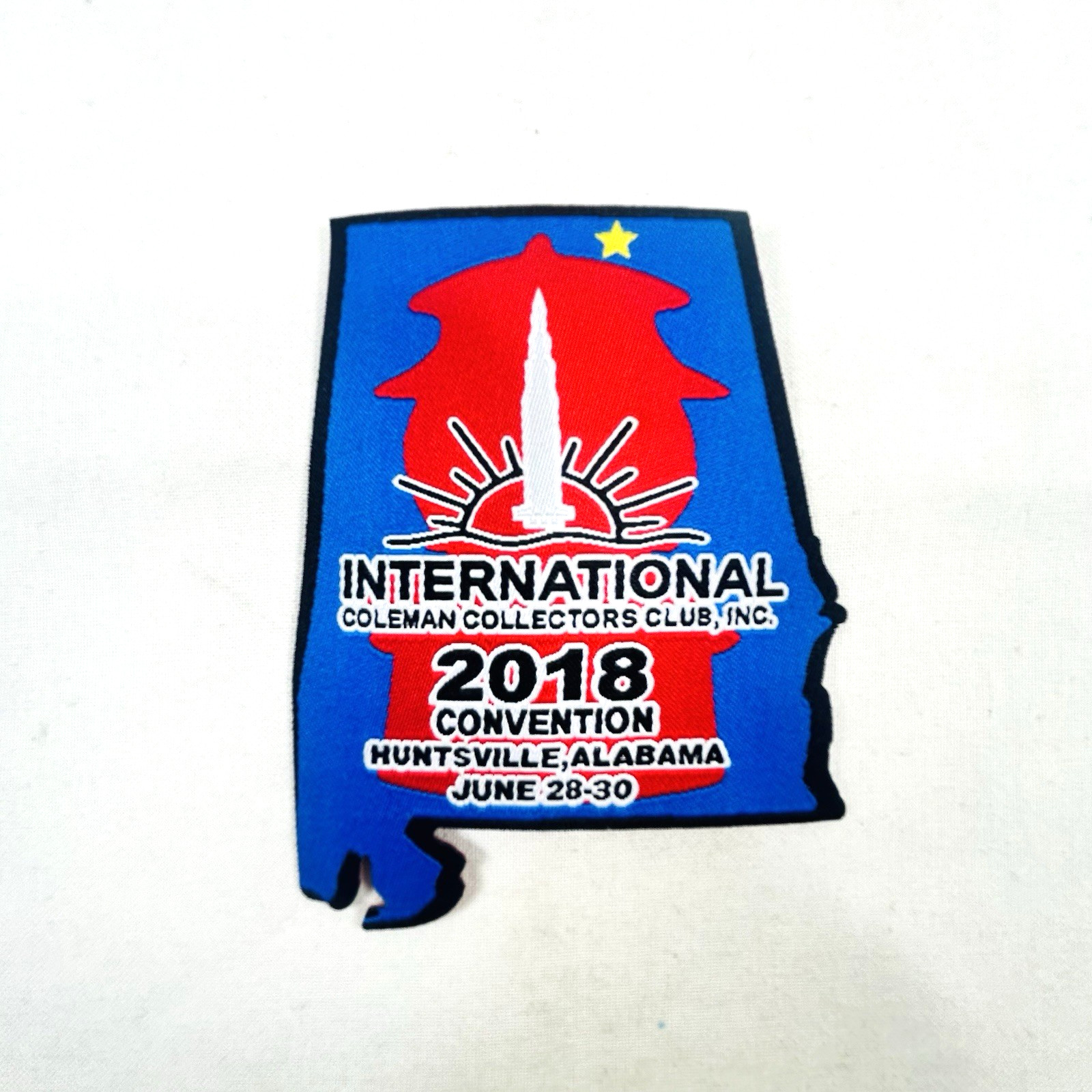 2018 ICCC International Coleman Collectors Club Convention Patch Huntsville, AL