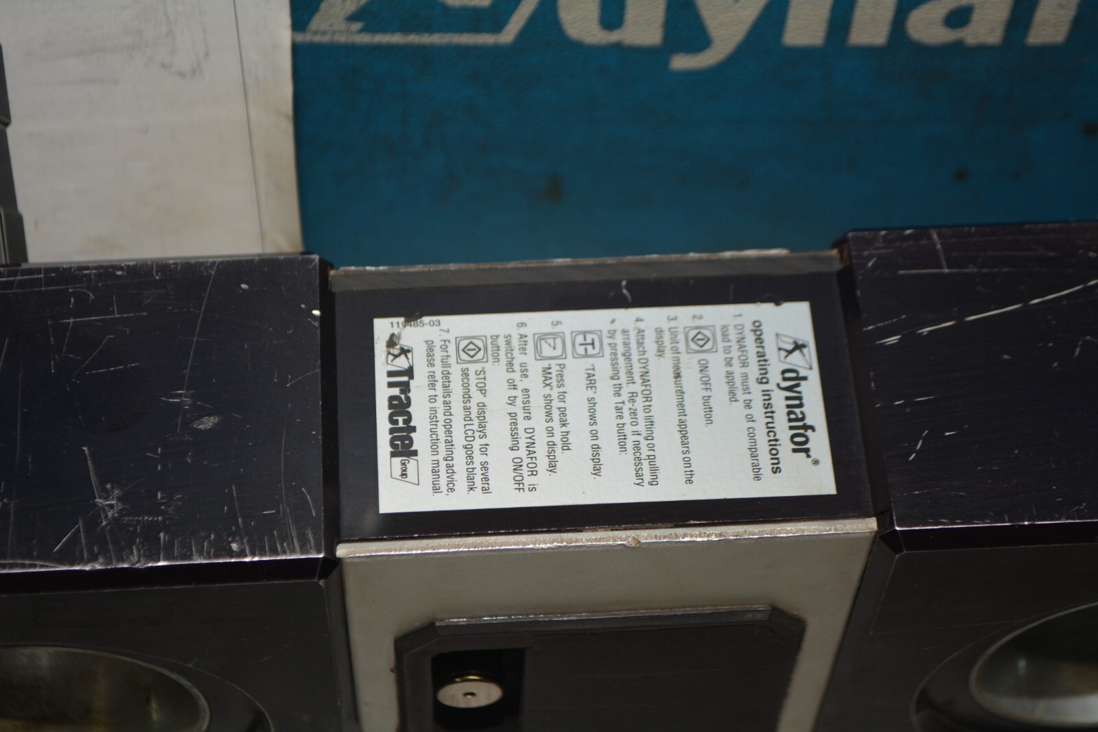 ^ Dynafor LLX Digital Load Indicator 25 Tons #X3922