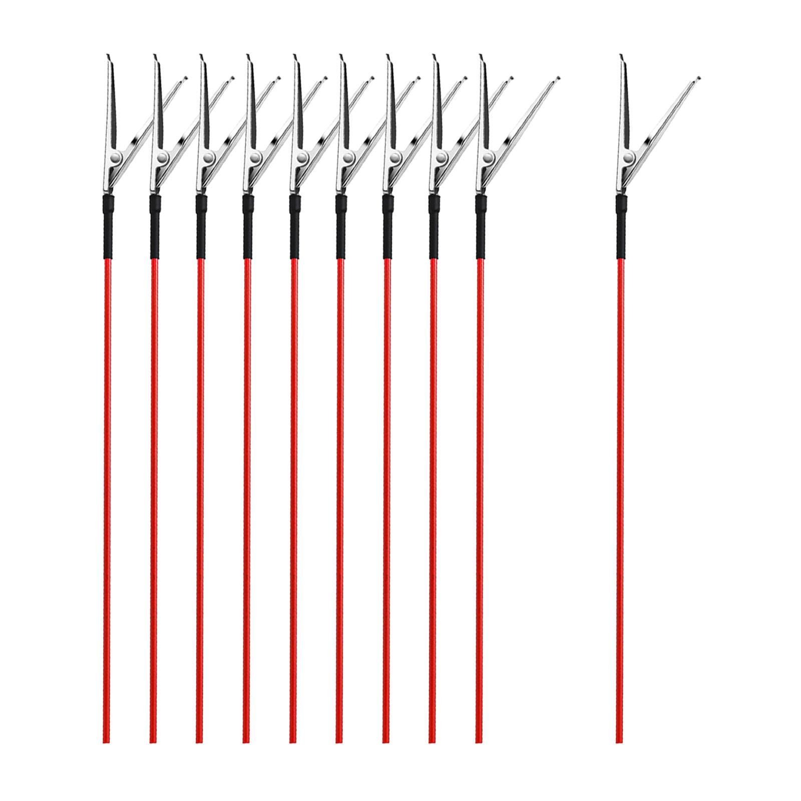 10Pcs Alligator Clip Sticks Adjustable Reverse Coloring Design Modeling Tool