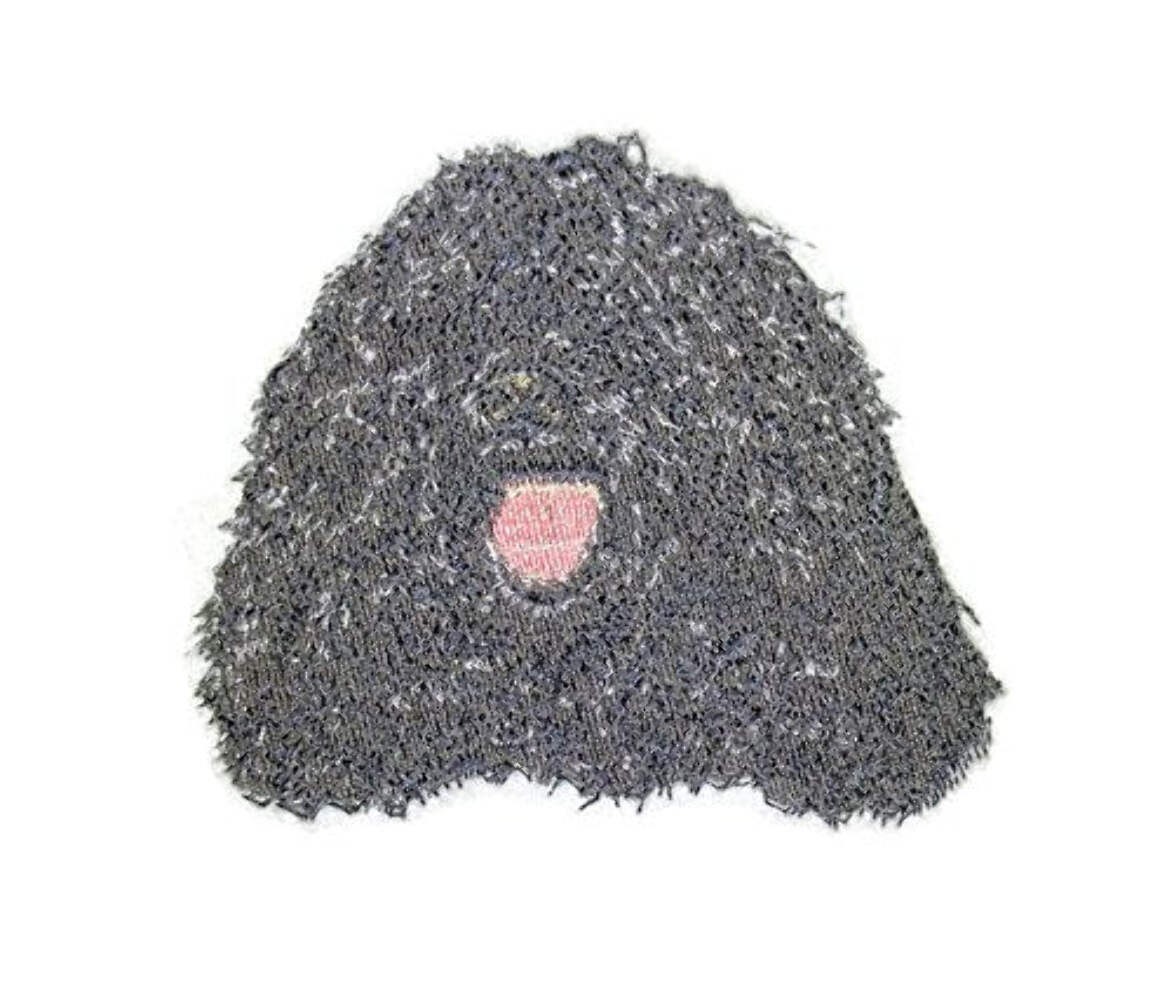 Amazing Dog Faces [Puli] Embroidery Iron On/Sew Patch (4" x 3.4")[Made in USA]