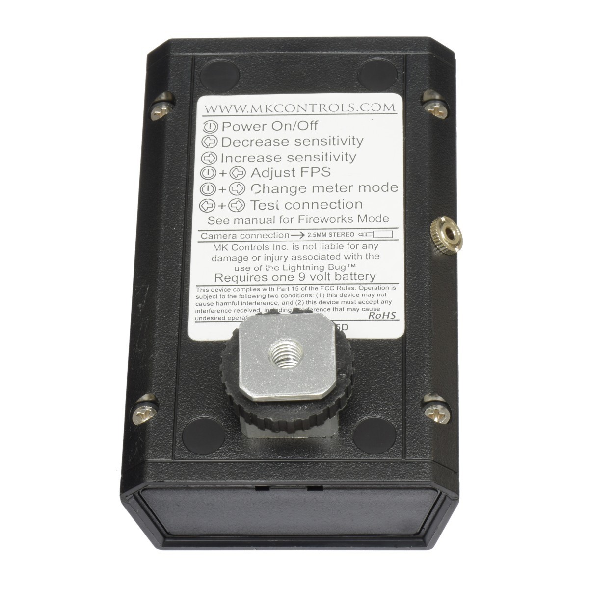 MK Controls Lightning Bug Camera Lightning Trigger