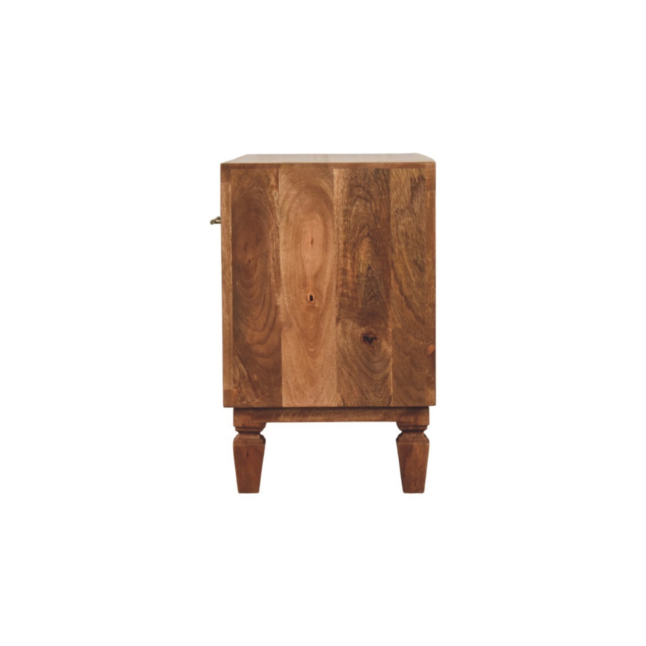 Arno Golden Teak Shoe Storage Bench