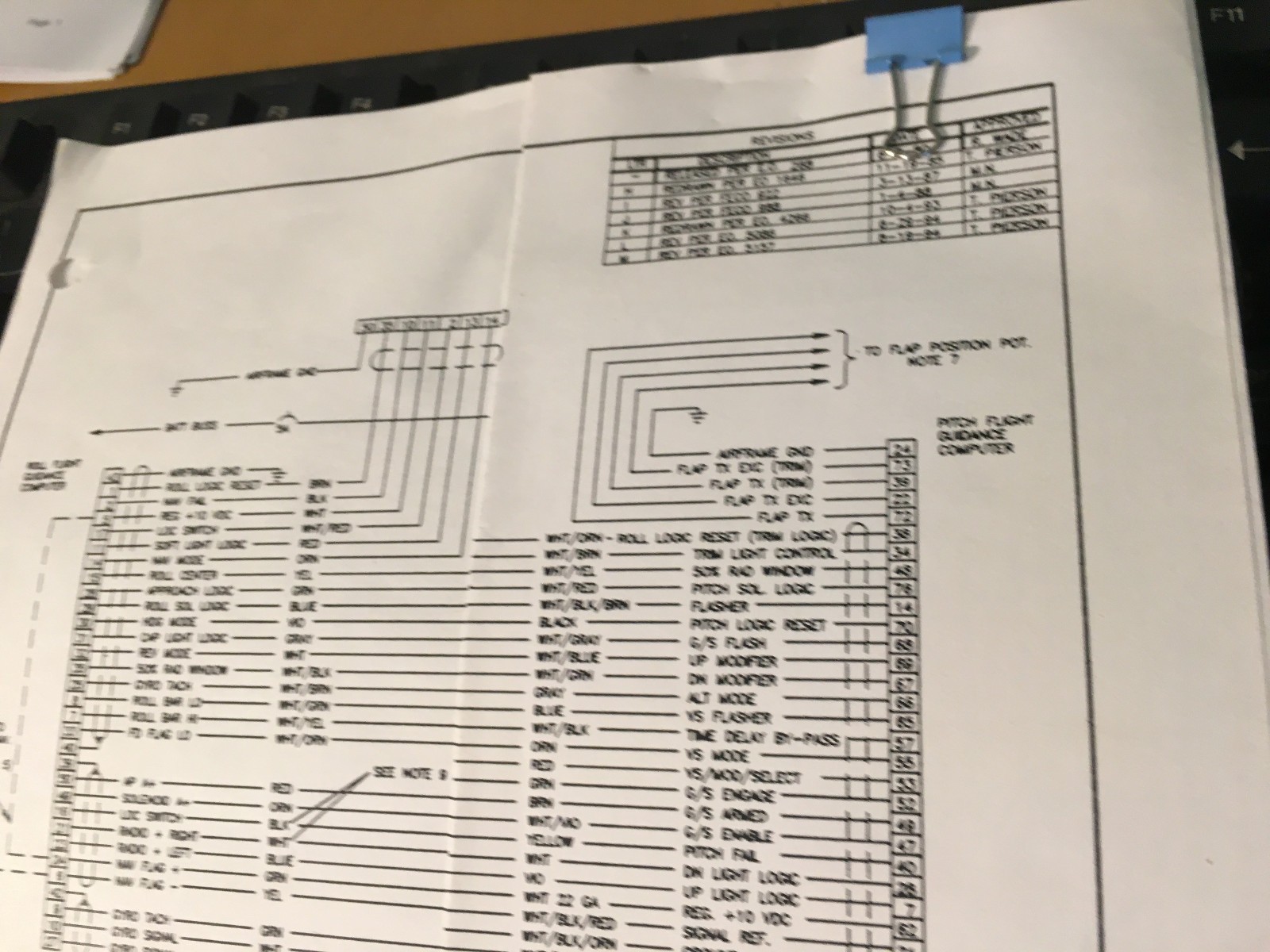 S-tec System 60-2 Autopilot Schematic, Installation Wiring Interconnect.