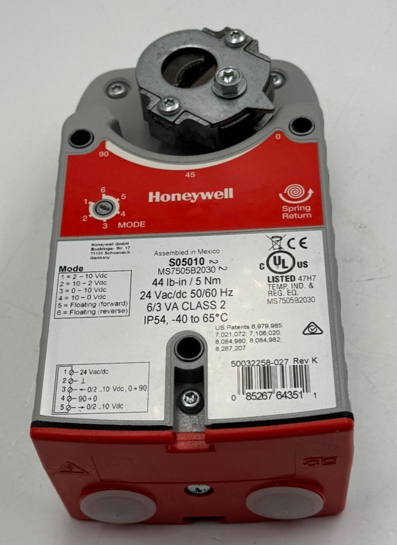 HONEYWELL S05010-Direct Coupled Actuator