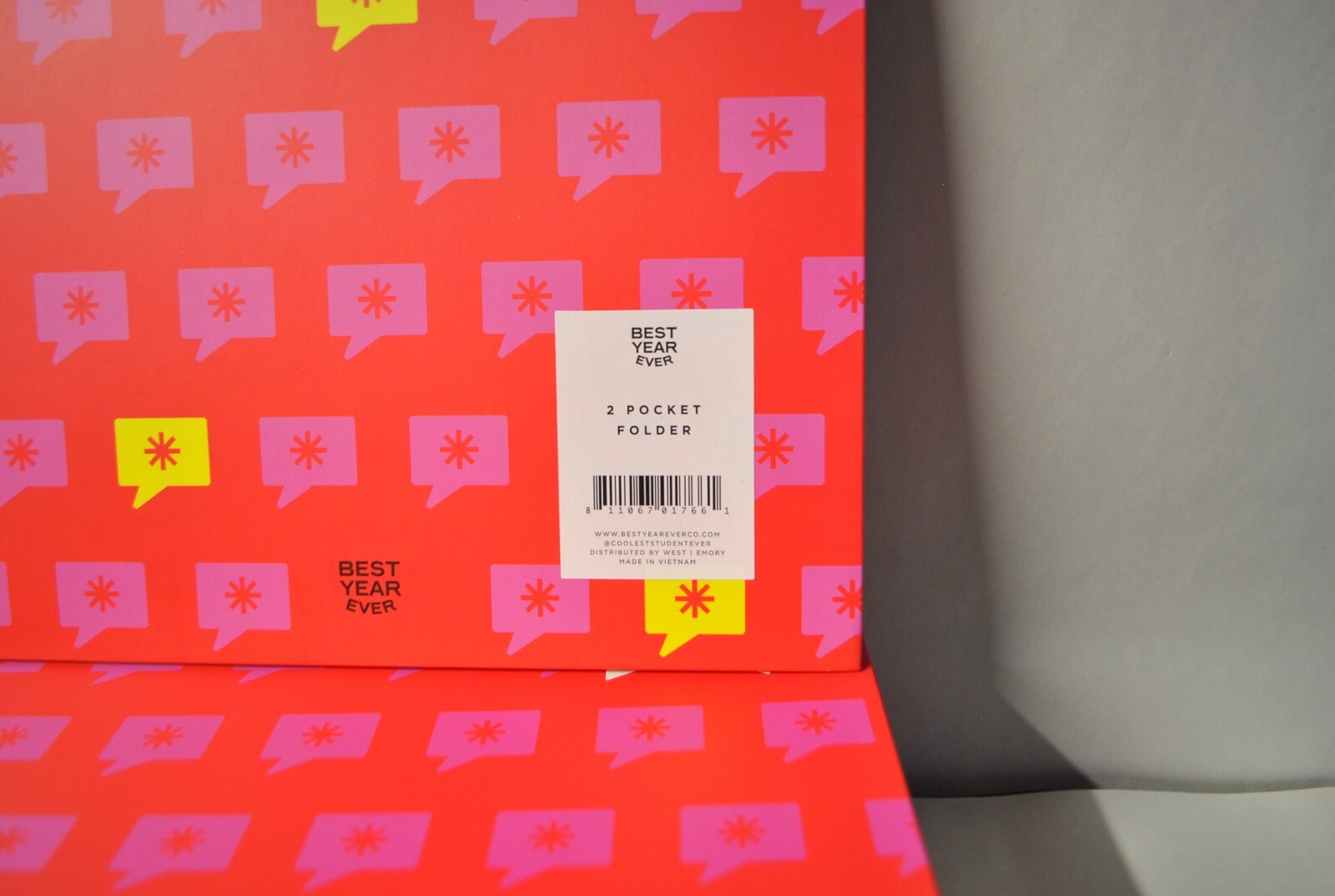 35 PACK OF BEST YEAR EVER 2 POCKET FOLDERS
