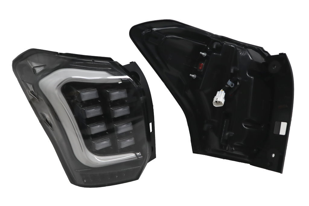 CLEAR/Black Sequential Signal LED Tail Light for~2014~15-2018 Subaru Forester SJ
