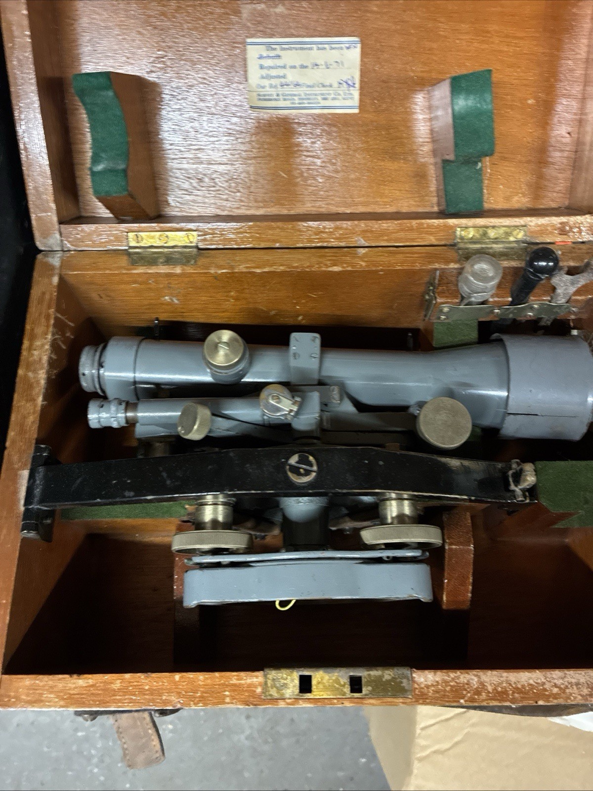Vintage and surveying equipment Cooke, troughton and Simms