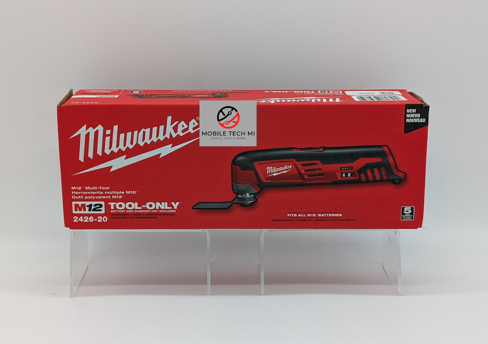 Milwaukee M12 Cordless Oscillating Multi-Tool 2426-20 Blade Sander Attachments