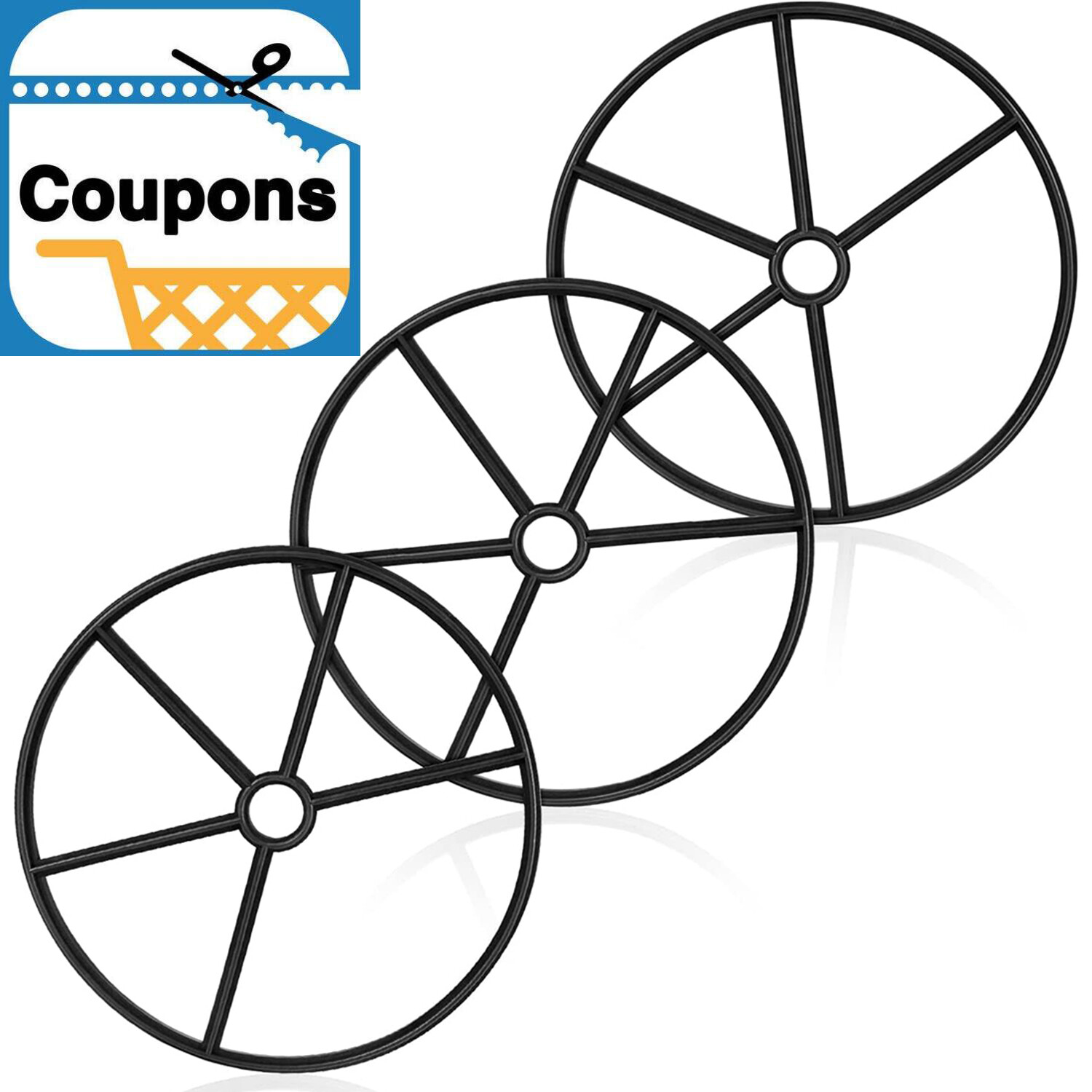 3-Pack Diverter Spider Gasket for Pentair 271148 SM-20-2 Sta Rite 14971-SM20E12