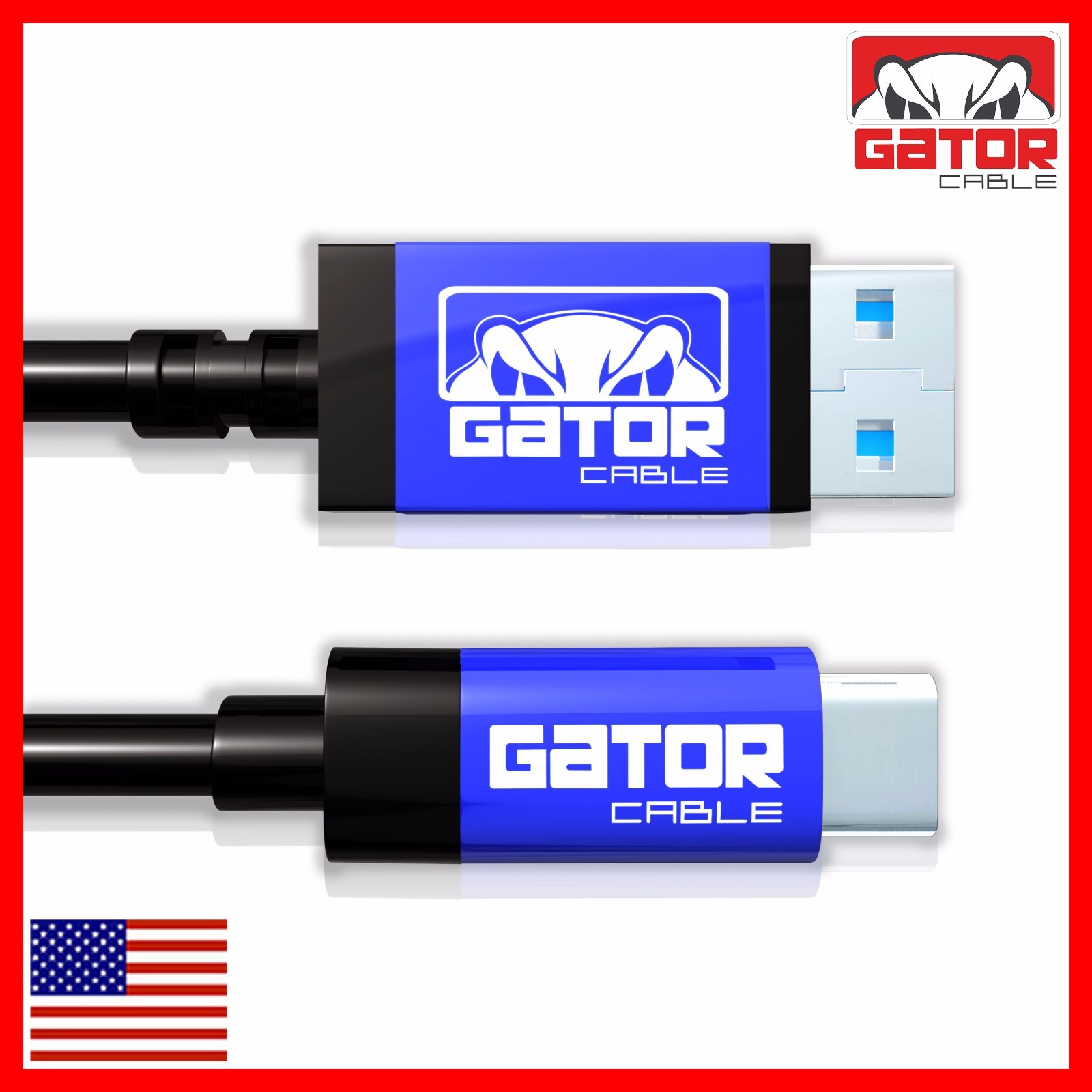 USB-C To USB-A 3.1 Phone Fast Charger Cable Data Sync Type C Cord Universal
