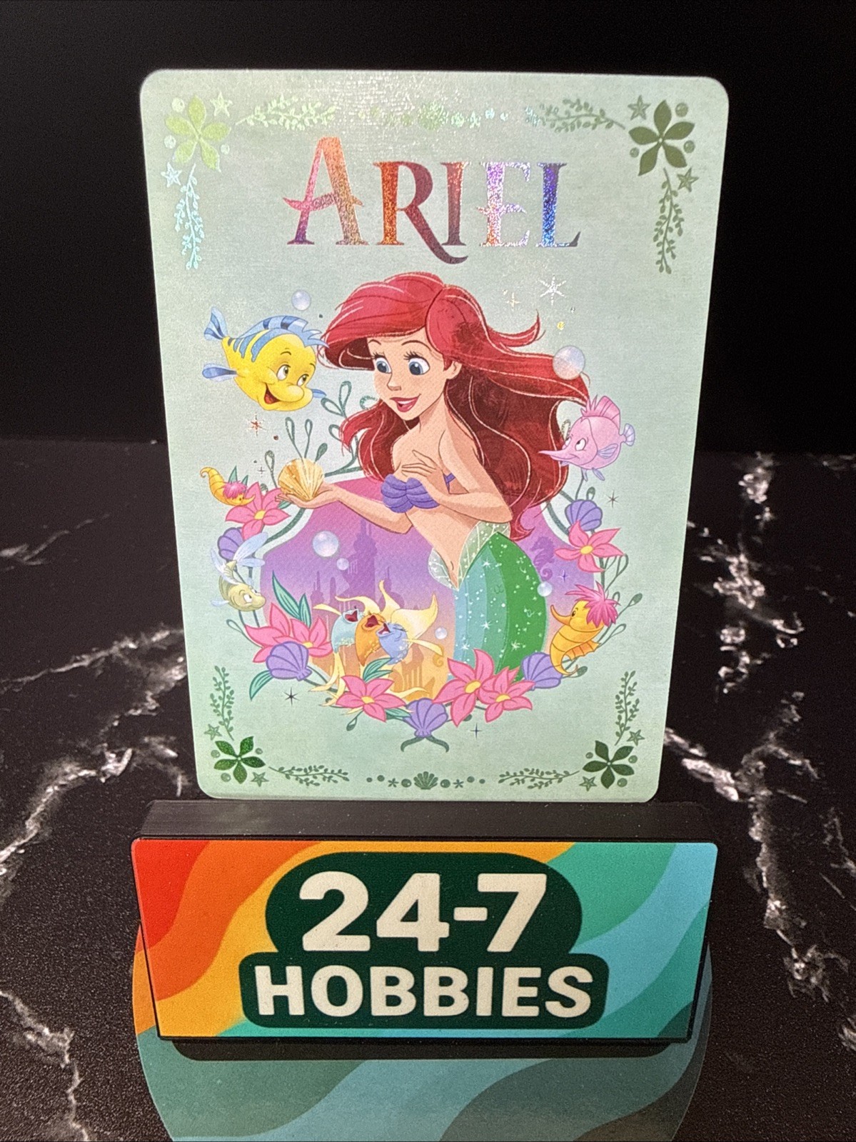 Shining Soul Disney Princess Card Ariel Little Mermaid
