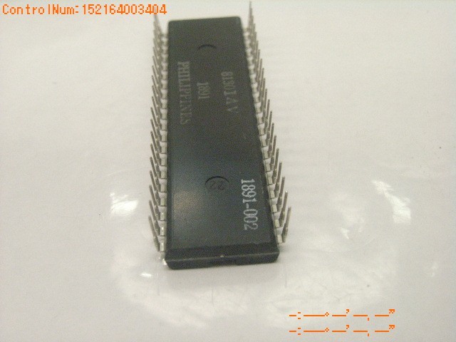 S6802P - AMI Semi - RISC MICROPROCESSOR, 8-BIT, 1MHZ, MOS, PDIP40