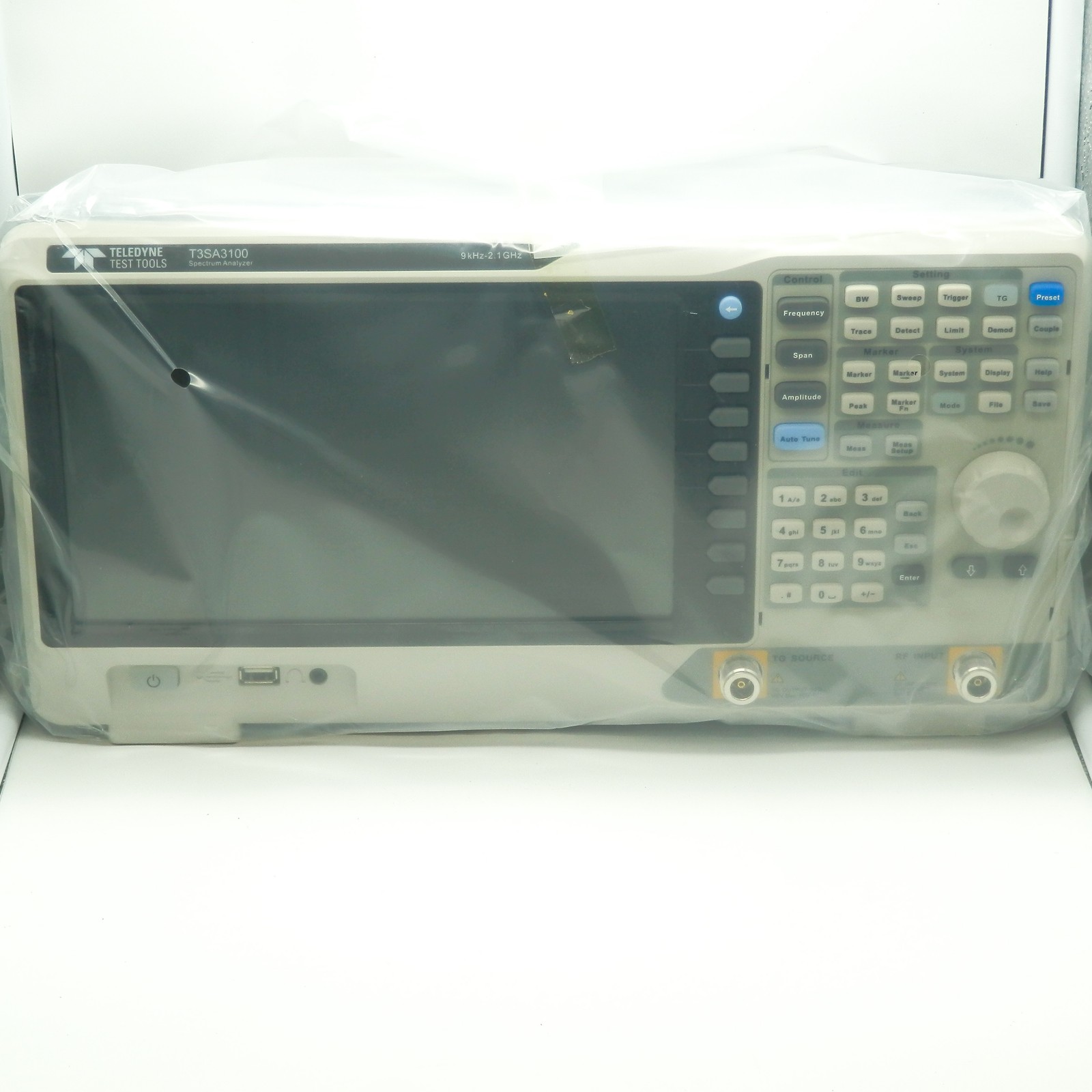 Teledyne LeCroy T3SA3100 Spectrum Analyzer 9kHz-2.1GHz 10.1" WVGA Benchtop