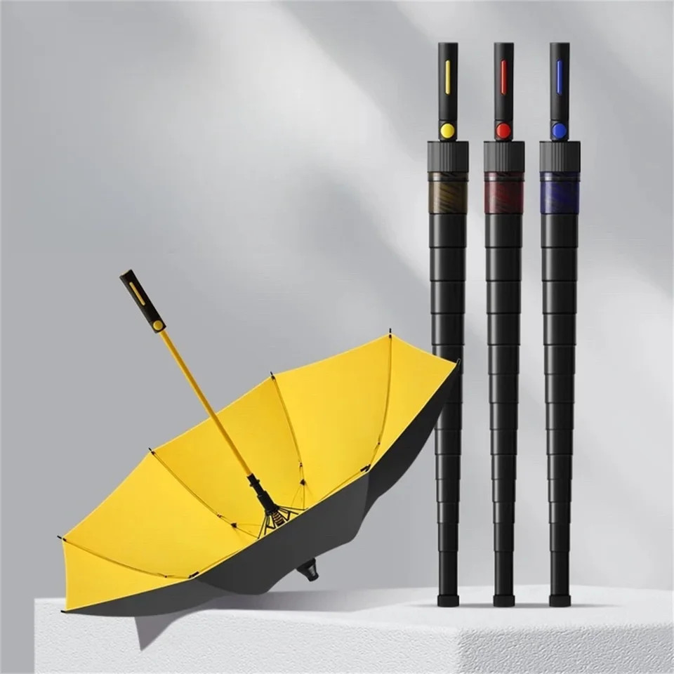 Golf Umbrella Automatic Long Handle Storm Waterproof Large Coverage Outdoor