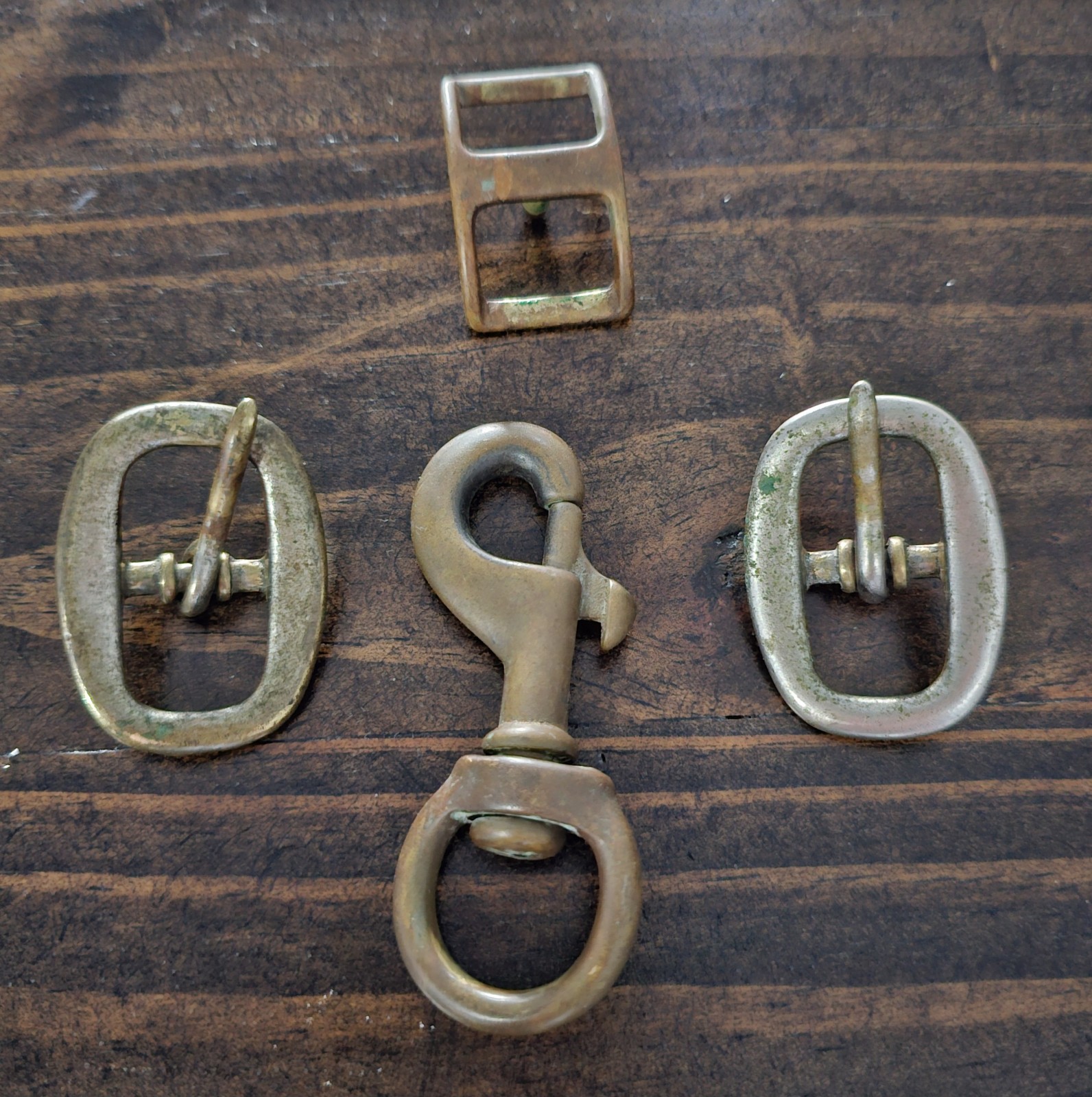 Vintage Snap And Buckle Set