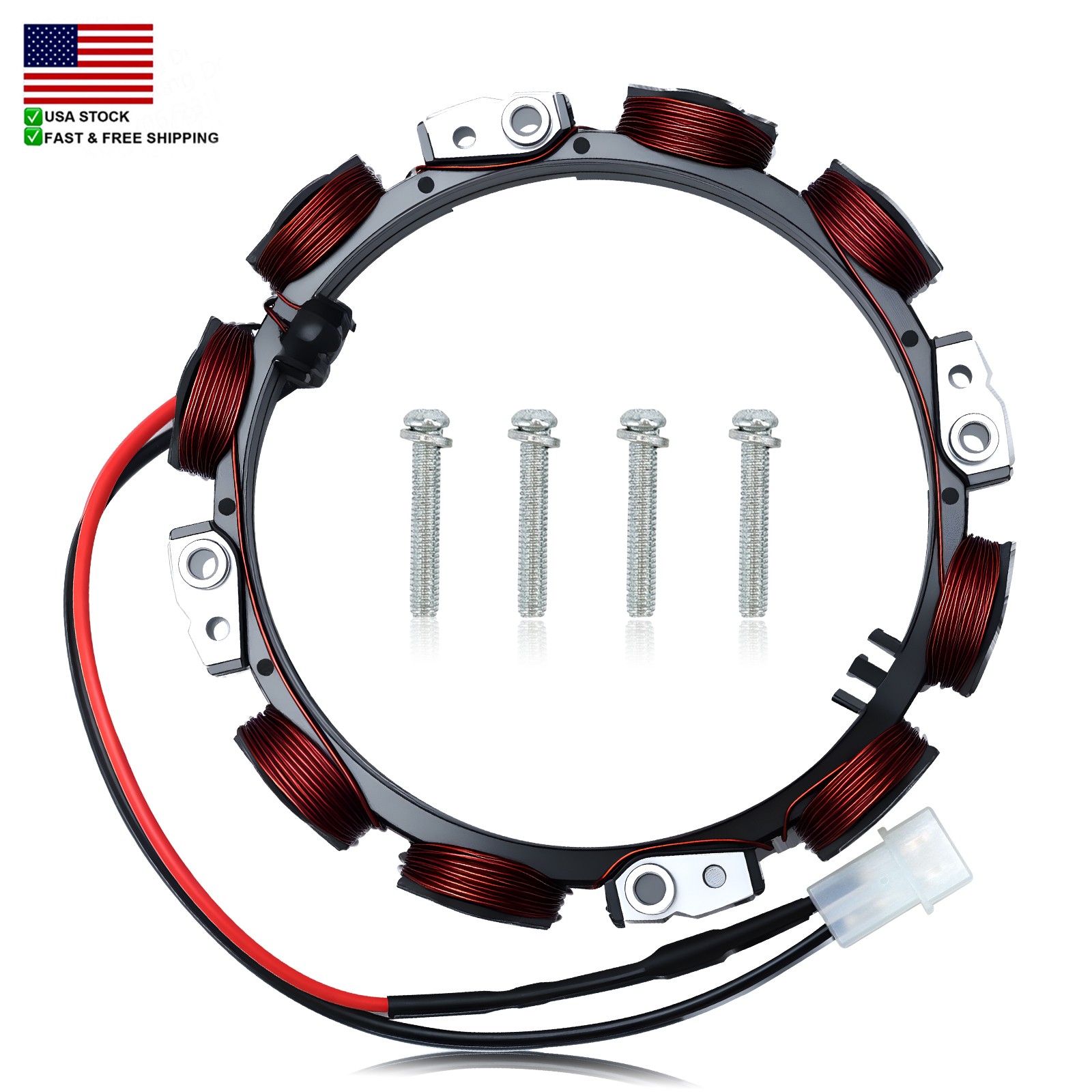 696459 592831 For Briggs & Stratton Alternator 393800 691063 393474 Dual Circuit