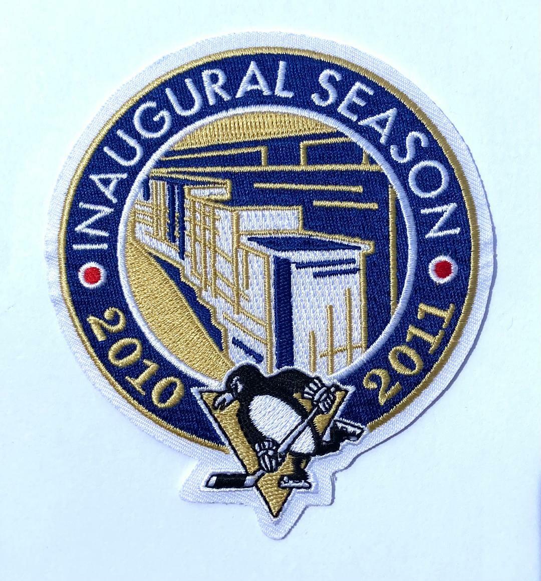 Pittsburgh Penguins Black Inaugural Consol Energy Patch Blue Version