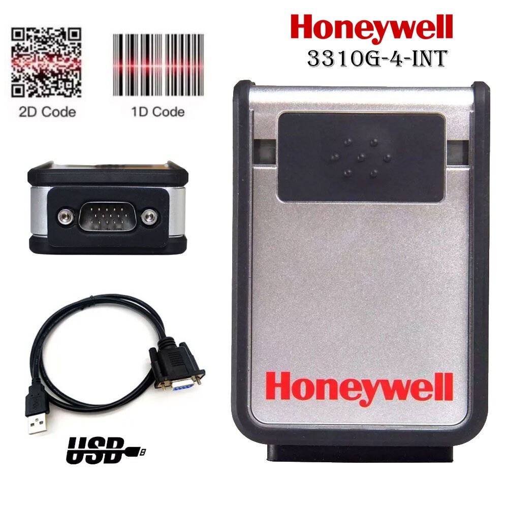 Honeywell Vuquest 3310G-4USB-0 Hands-Free 2D Barcode Scanner Reader w/ USB Cable