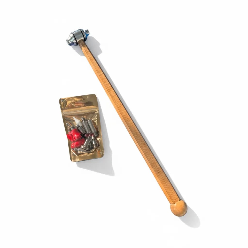 PDR INOX Interchangeable Tip Aluminum PDR Hammer (12 Tips)