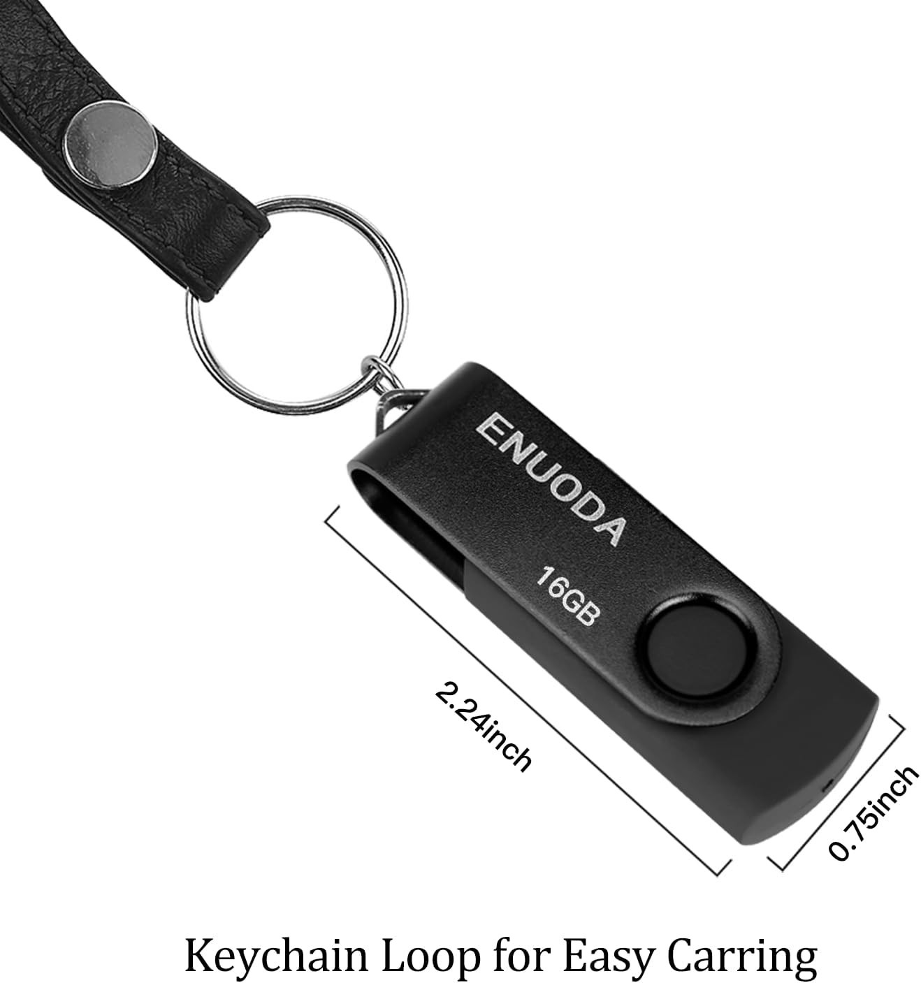 16GB USB Flash Drive – Lightweight, Durable & Dust Proof for Easy Data Transfer