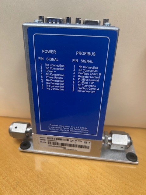 MKS Mass Flow Controller GE50A004502R3V020 RANGE 500 SCCM AR