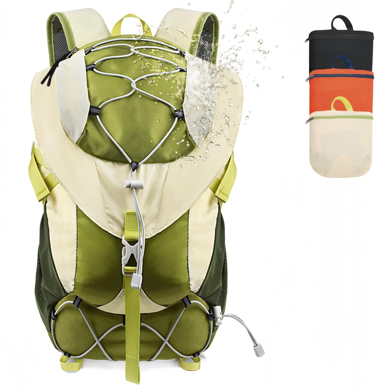 Seektop Ultra Lightweight & Packable Hiking Backpack 20L,Water-Resistant Fold...
