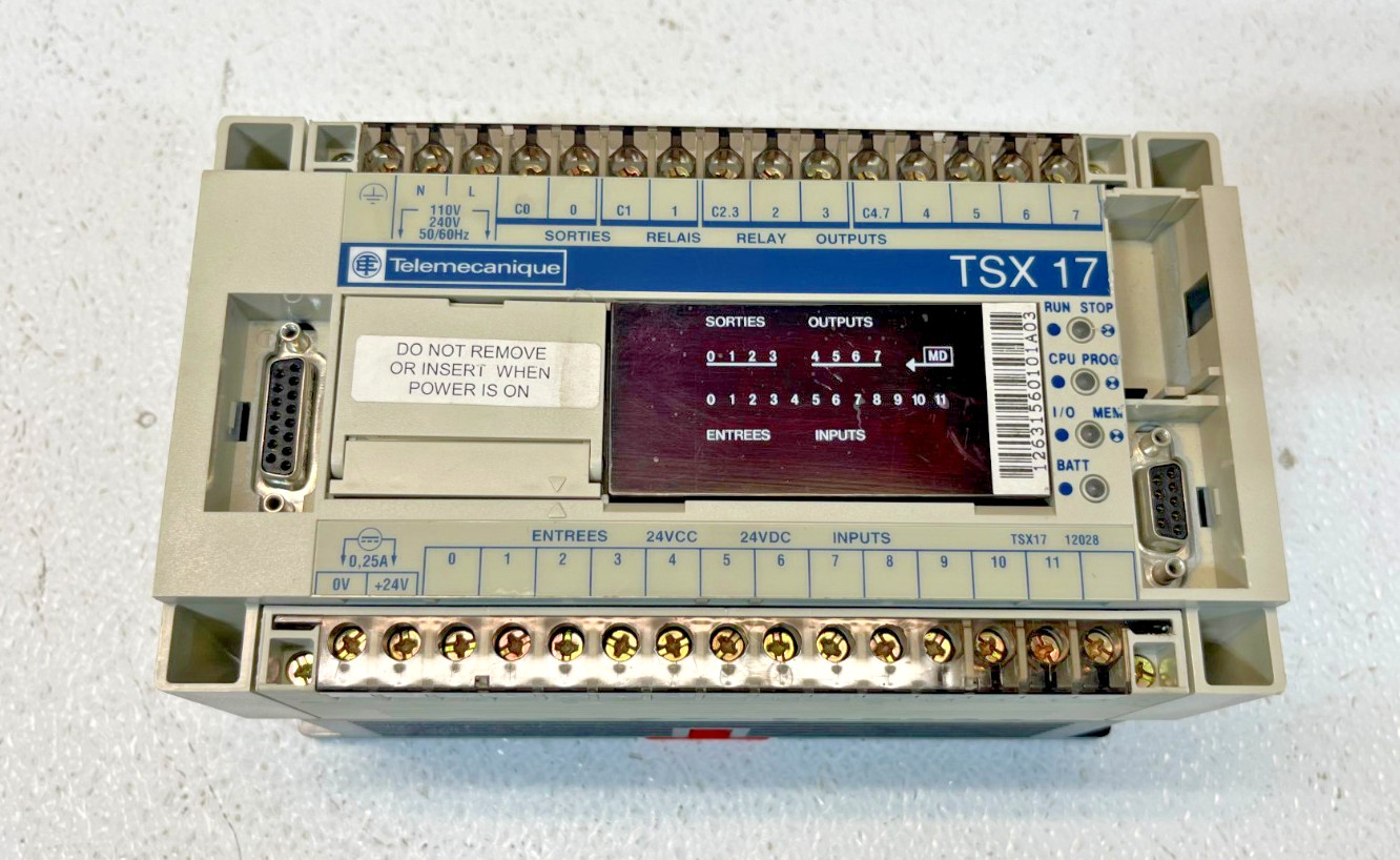Telemecanique TSX 17 Controller TSX1712028