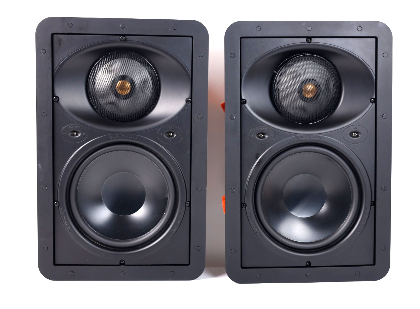 Pair Monitor Audio W280-IDC 3-Way In Wall Speakers Ex Dealer Demo w188