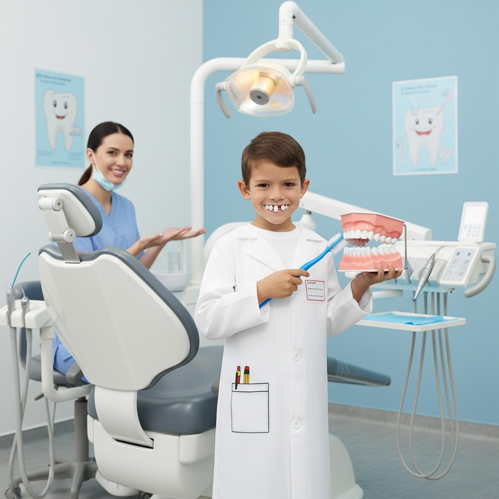 Dentist Kit Costume Accessory Medium