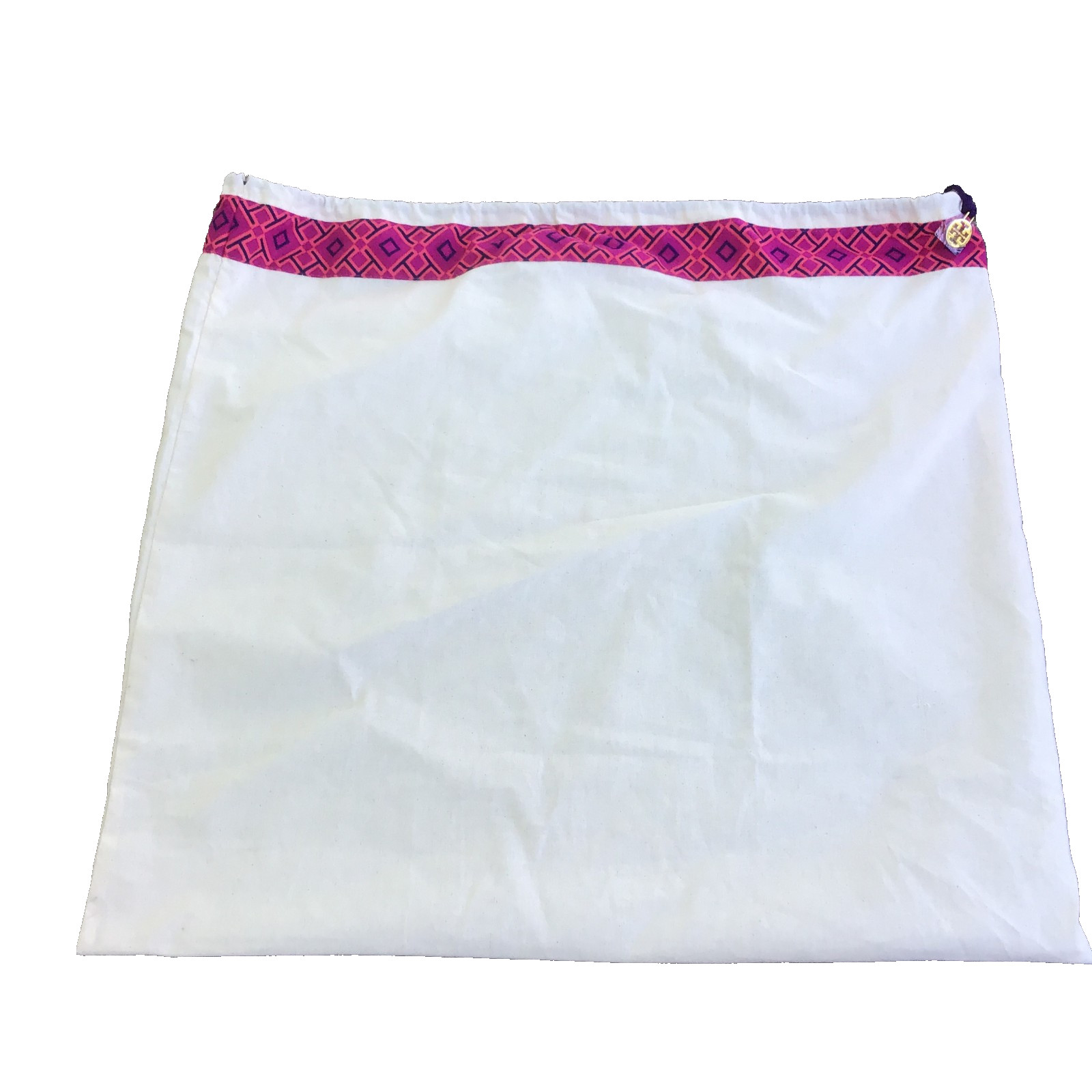 Tory Burch Dust Bag Drawstring Dust Cover 22" x 20" Purple